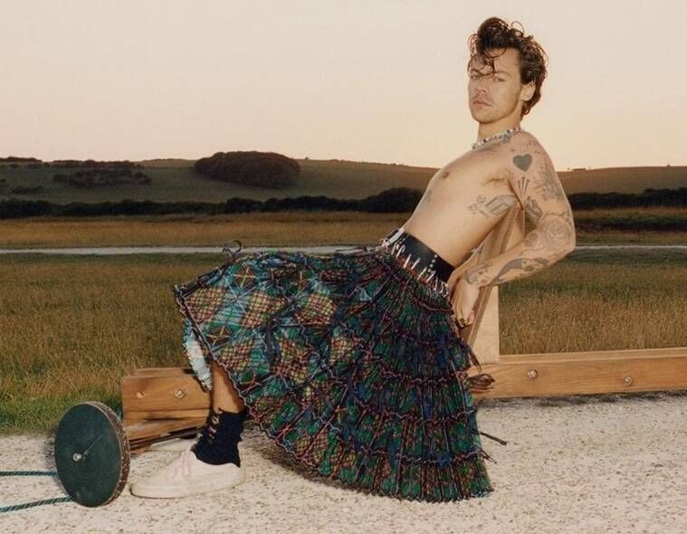 Harry Styles, Harry Styles Vogue, Harry Styles Vogue-ის ყდა, Harry Styles Vogue-ის დაპირისპირება, Indian Express