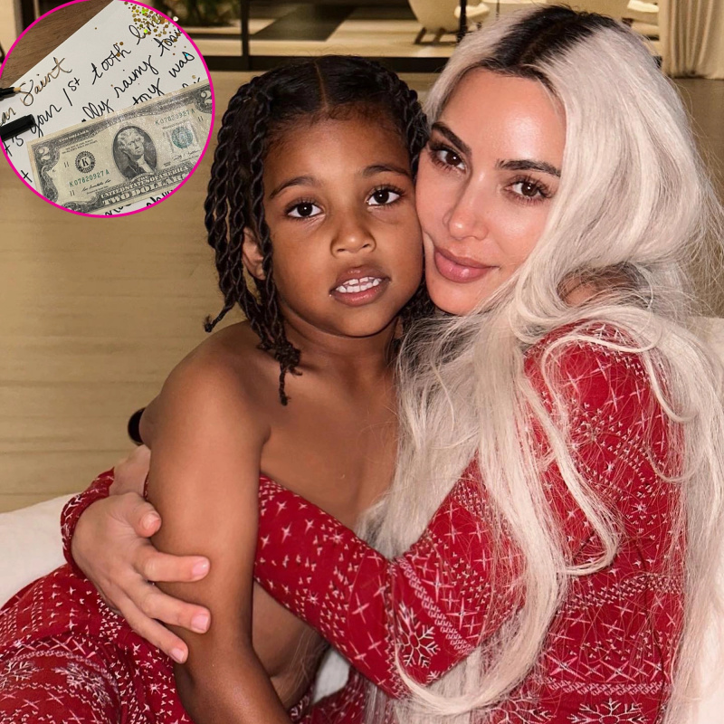 Kim Kardashian forlader tandfe-godbid, efter at søn Saint har mistet 1. tand