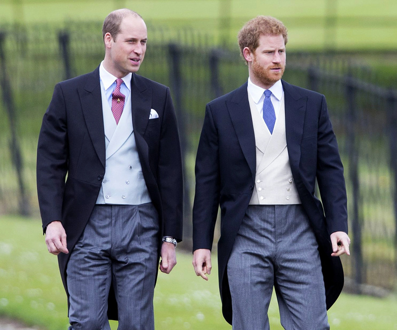 Prinssi Williamin ja prinssi Harryn suhde vuosien varrella