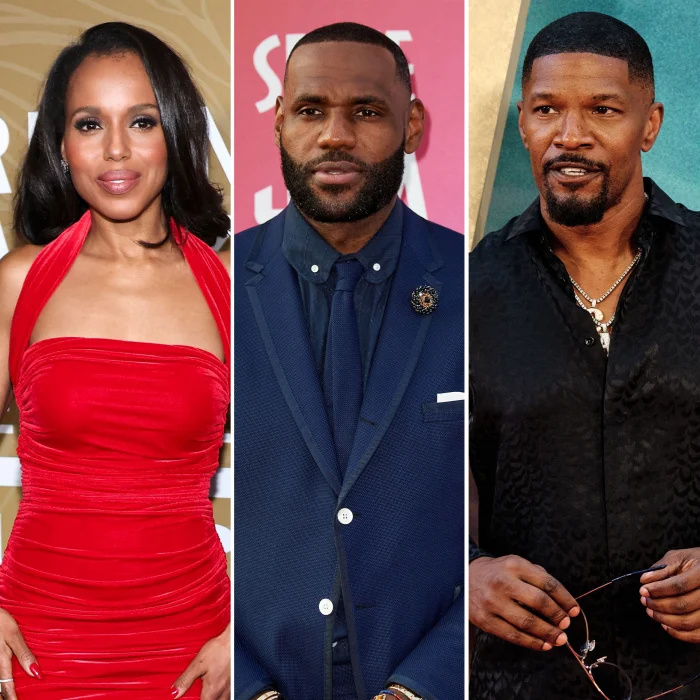 Kerry Washington, Lebron James et d'autres stars souhaitent à Jamie Foxx un prompt rétablissement après son urgence médicale : 'Je vous envoie tout l'amour'