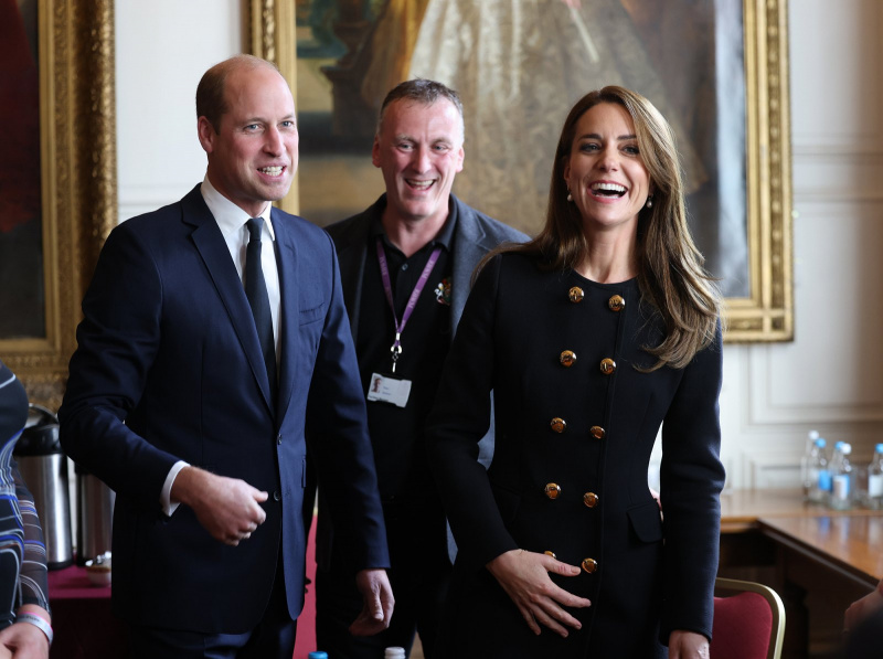 Prins William og prinsesse Kate takkede frivillige for at hjælpe med dronning Elizabeths begravelsesarrangementer
