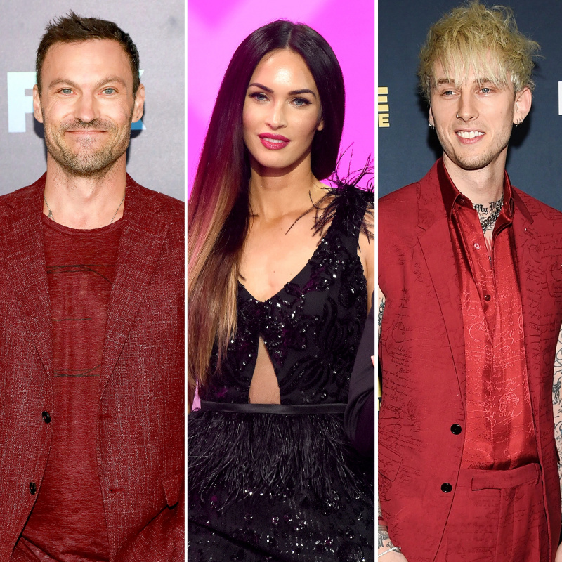 Megan Fox Historia randek Brian Austin Green Machine Gun Kelly