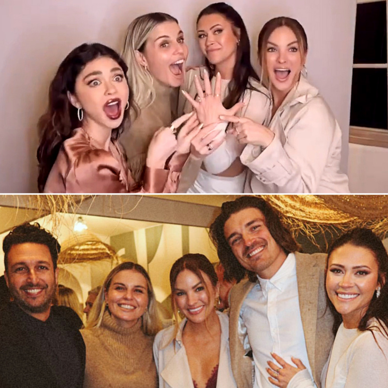   Dentro de la fiesta de compromiso de Dean Unglert y Caelynn Miller-Keyes: mira cuál'Bachelor' Alums Attended