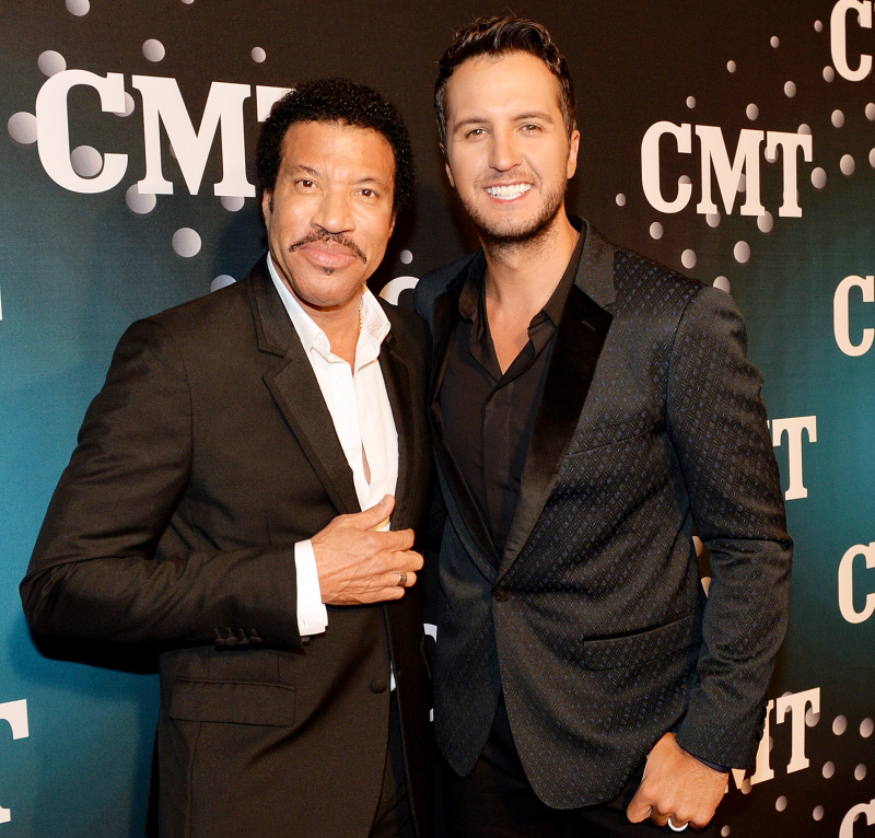 Lionel Richie Luke Bryan ídolo americano