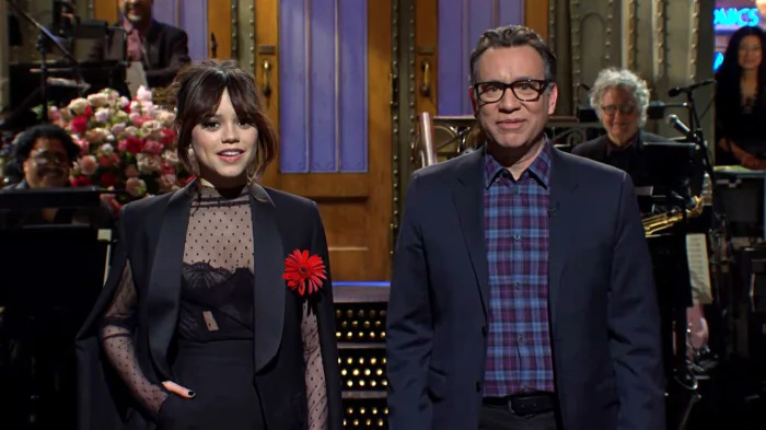 Jenna Ortega Remakes'The Parent Trap' on 'Saturday Night Live' — Alongside Wednesday's Fred Armisen