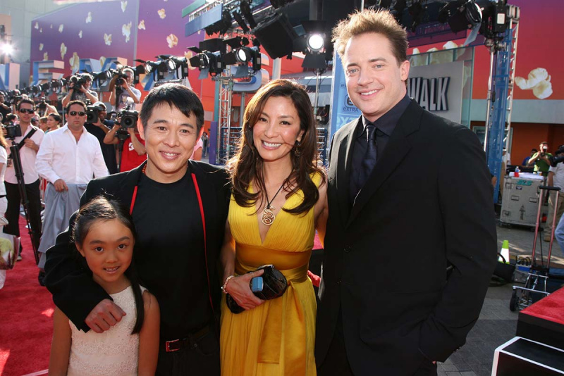 Brendan Fraser, Costar Michelle Yeoh sa znovu stretli 14 rokov po Múmii