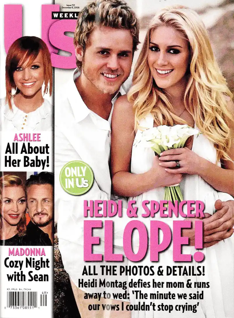   Speidi 10 Yaşına Giriyor Heidi Montag Spencer Pratt Us Weekly Cover'ı