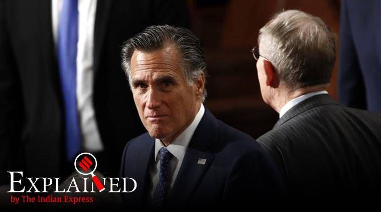 Forklart: Hvem er Mitt Romney, den første amerikanske senatoren som stemte mot sitt parti i en riksrettssak?