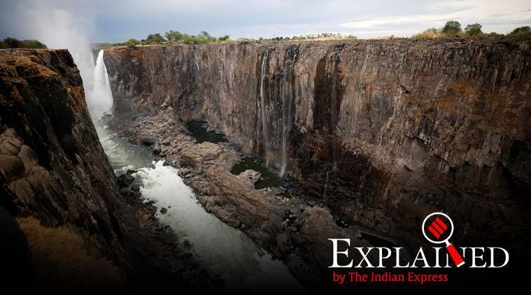 Útskýrt: Hvers vegna Victoria Falls eru niður í trick