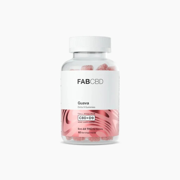 FAB CBD - Delta 9 Gummies: Die meisten Portionen pro Flasche