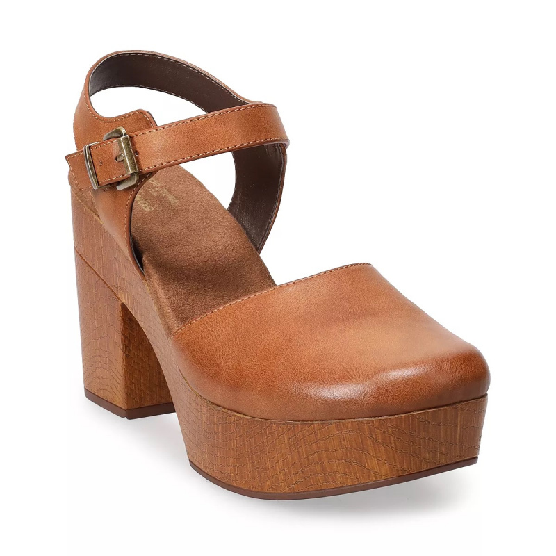 Sonoma Goods For Life® Gimlet Wanita Kayu Imitasi's Clogs