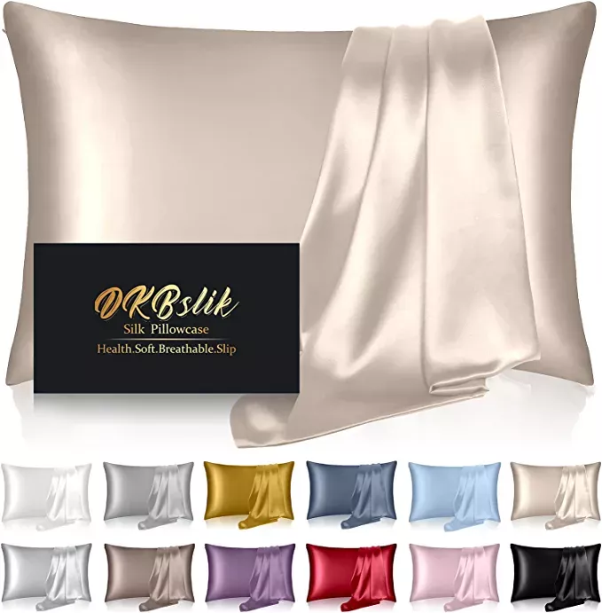 fundas de almohada de seda