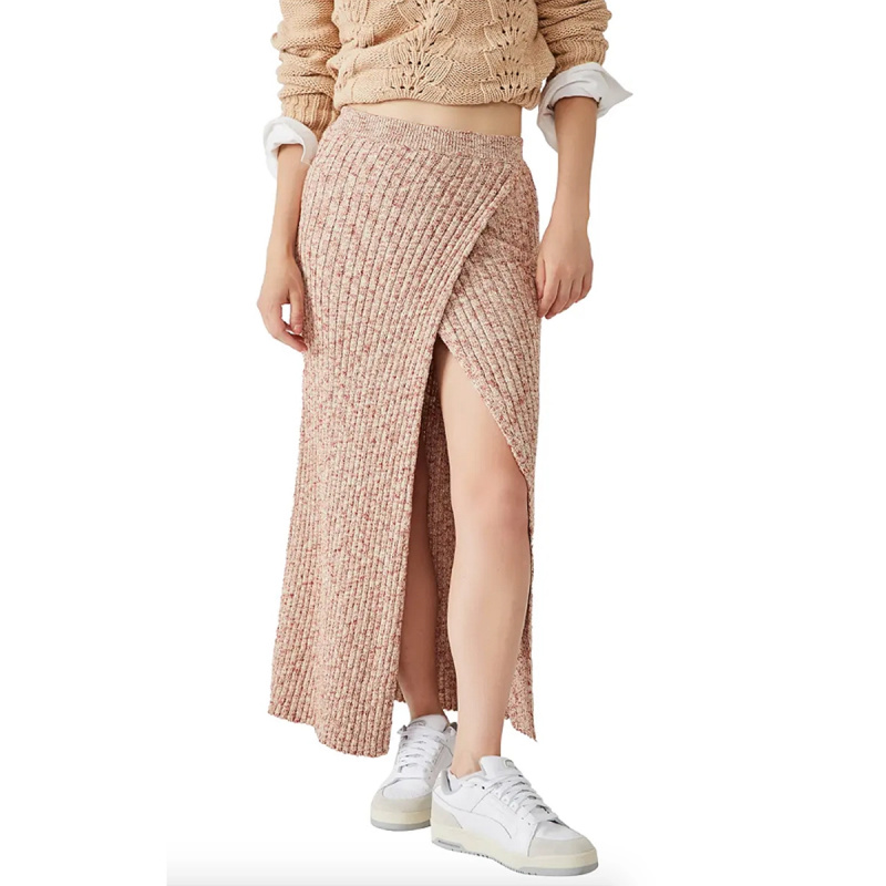 nordstrom-free-people-rib-skirt-没药