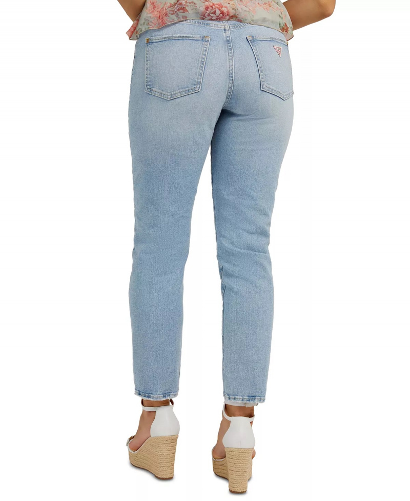 GÆT Kvinder's Straight-Leg High-Rise Jeans