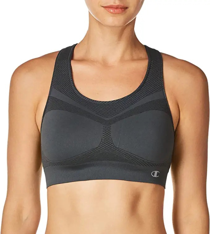 Naisten mestari's The Infinity Racerback Sports Bra
