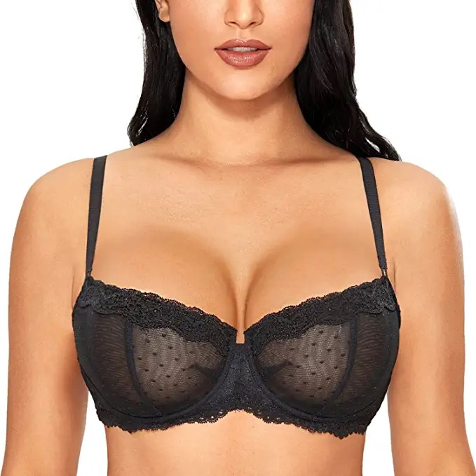 GOODREVA Naiset's Sexy Lace Bra