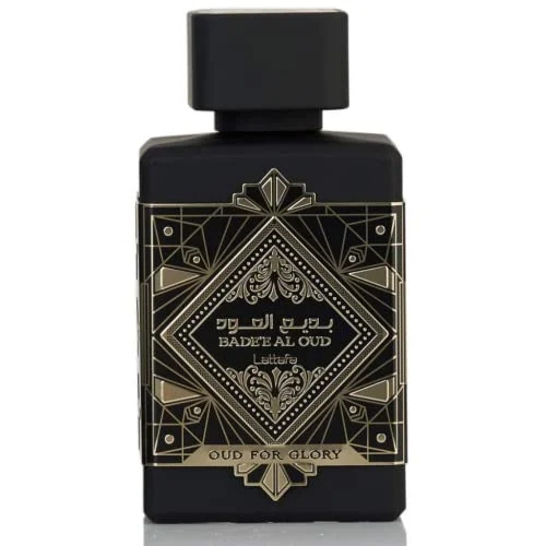 拉塔法巴德'e Al Oud, Oud for Glory for Unisex Eau de Parfum Spray, 3.4 Ounce
