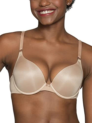 Sutiã push up feminino Vanity Fair, com armação - bege, 34B EUA