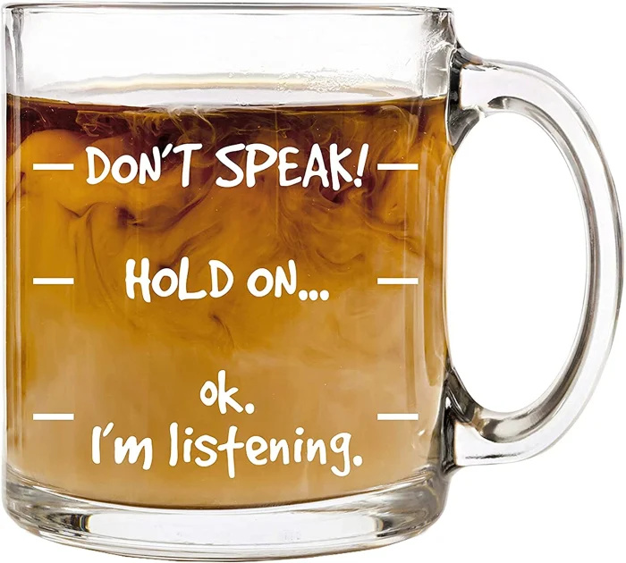 Enfiler't Speak! Funny Coffee Mug