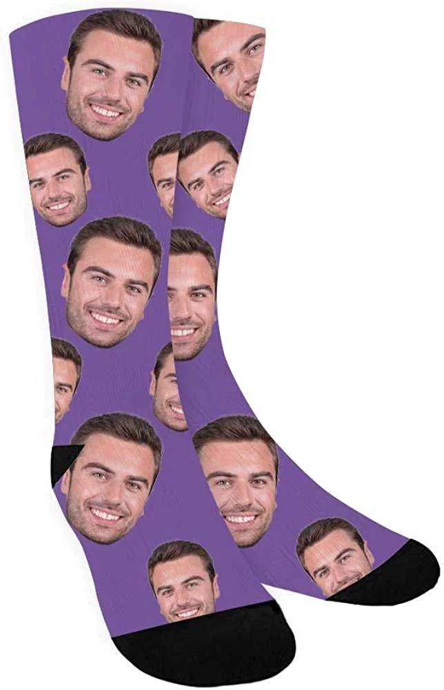 Chaussettes visage personnalisées ShineSand