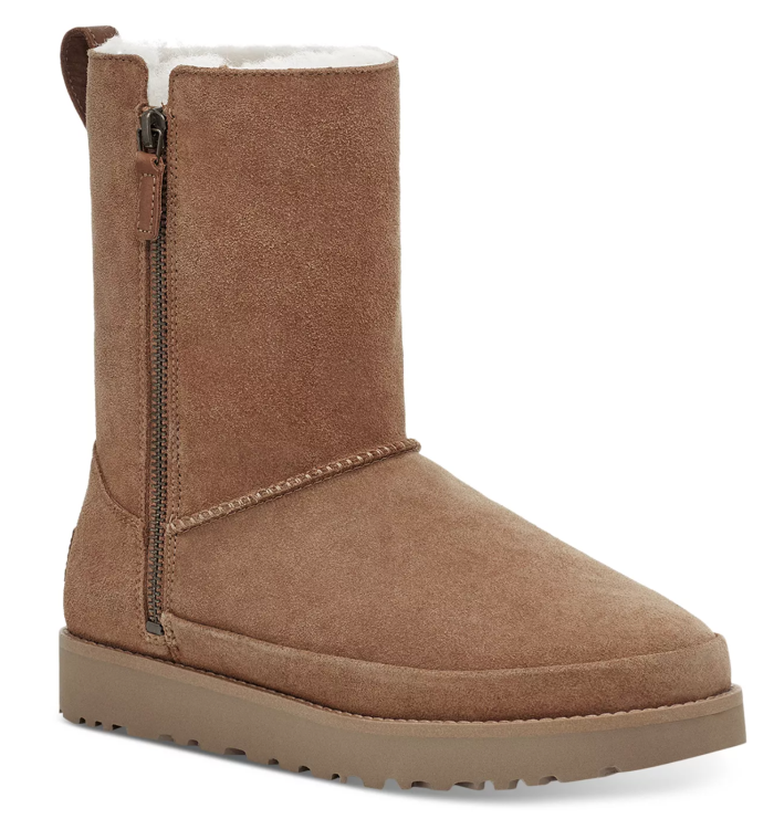 UGG Femmes's Classic Zip Short Boots