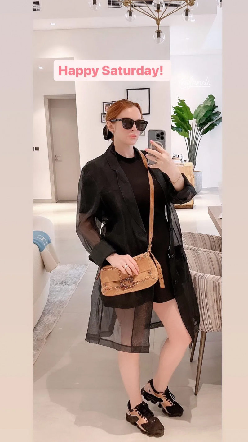 Lindsay Lohan 29 d'abril IG Story