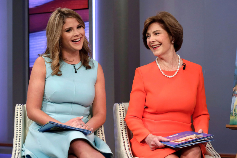 Jenna Bush Hager revela por qué nunca usa ropa interior Laura Bush
