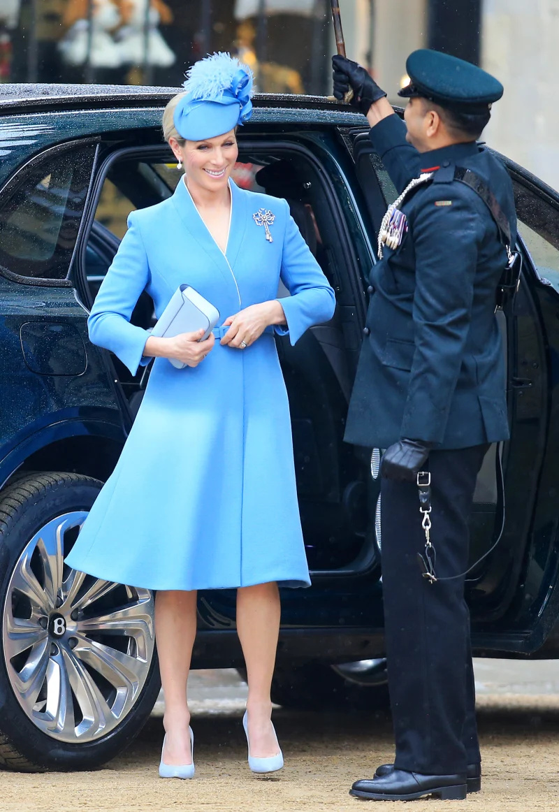 Zara Phillips Coroação