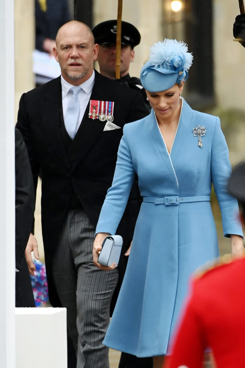 Coroação de Zara Tindall e Mike Tindall